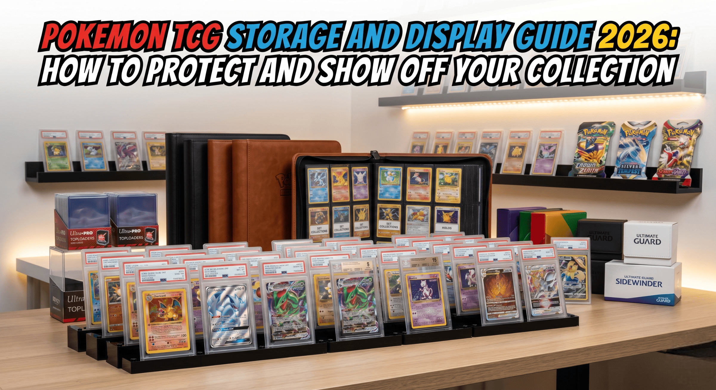 Pokemon TCG Storage and Display Guide 2026: How to Protect and Show Off Your Collection
