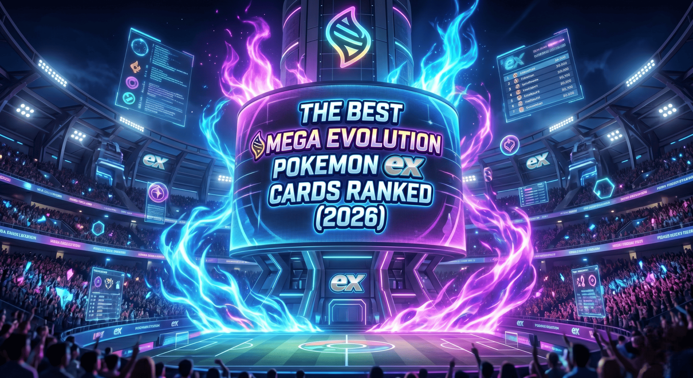 The Best Mega Evolution Pokemon ex Cards Ranked (2026)