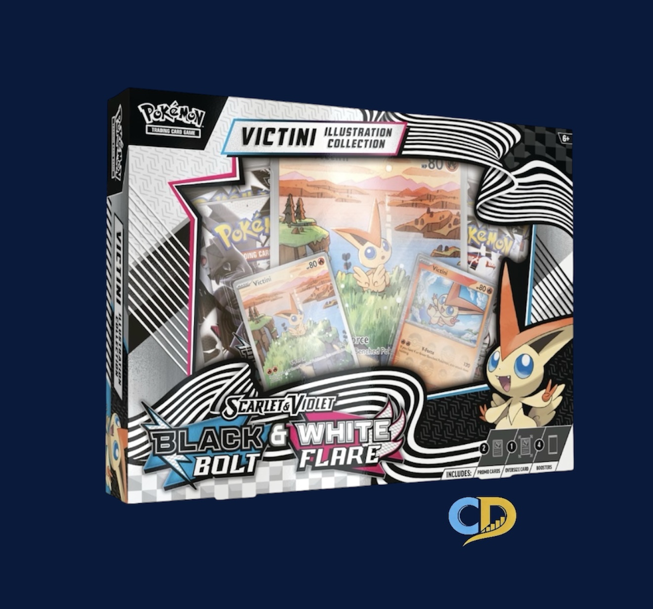 Pokemon TCG| Unova Victini Illustration Collection