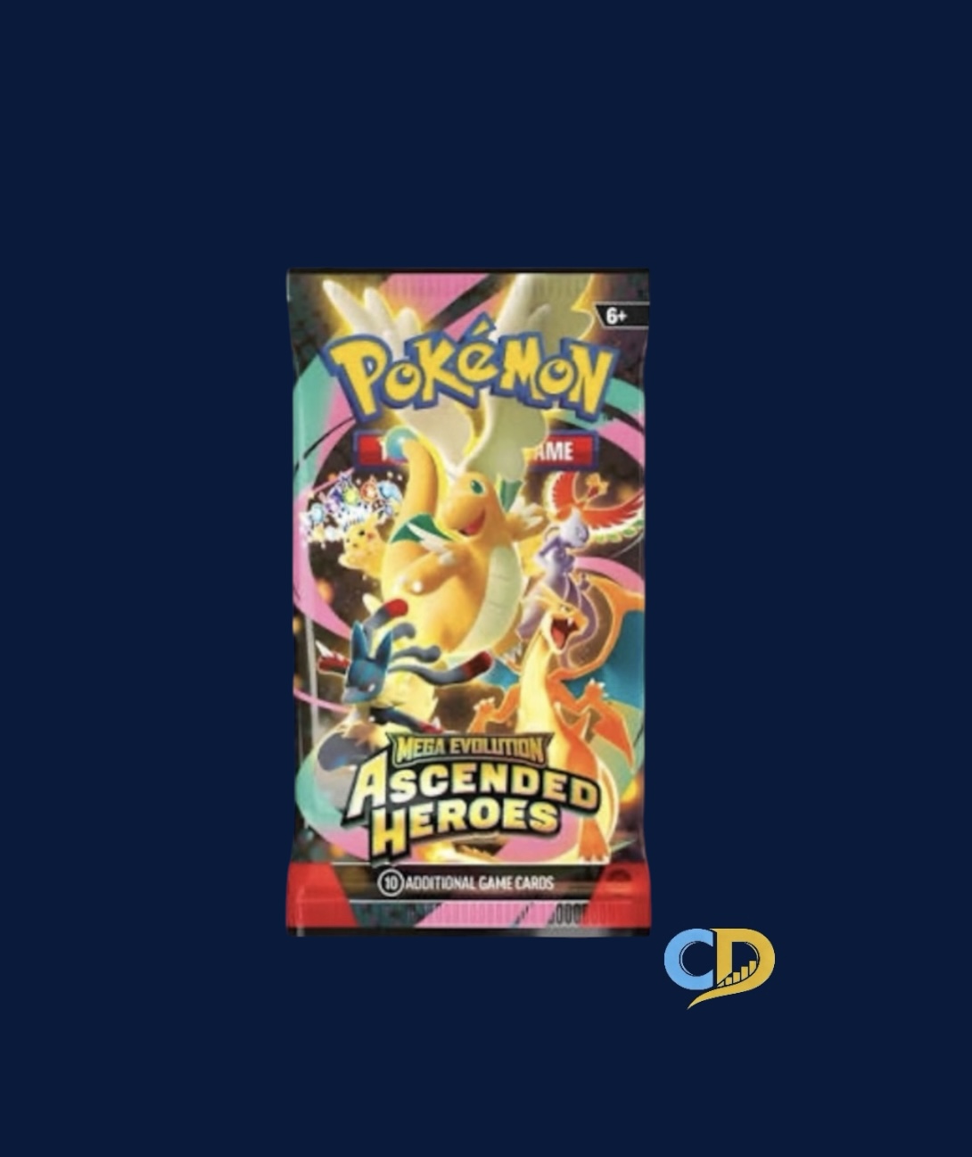 Pokemon TCG | Mega-Evolution Ascended Heroes | Single Booster Pack