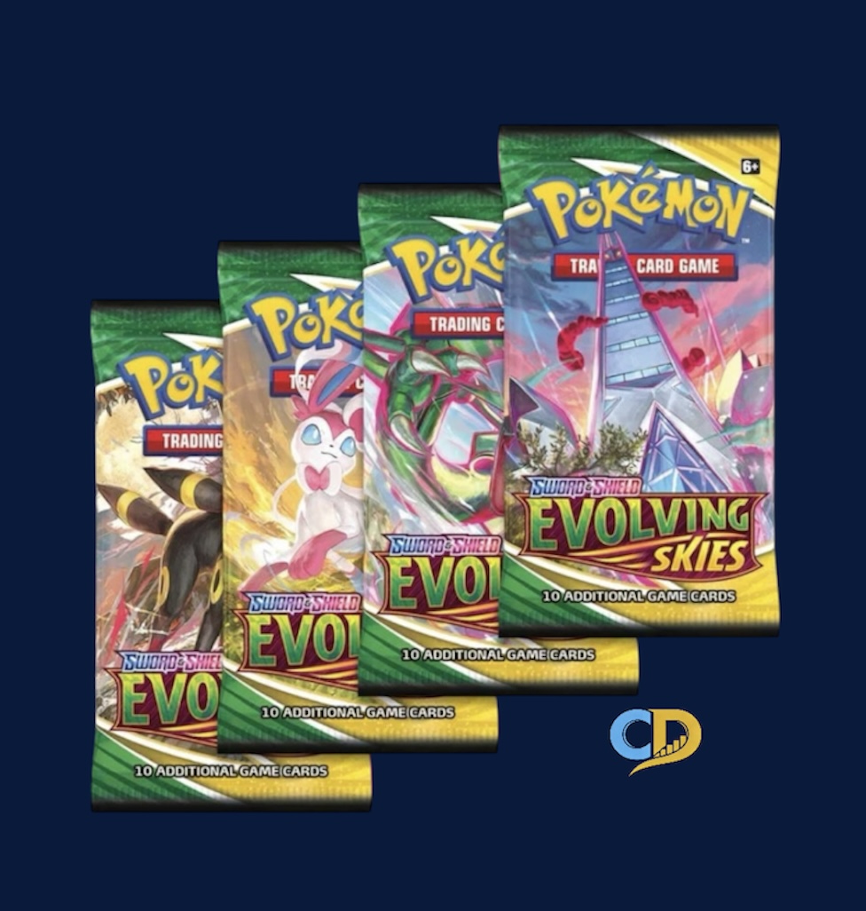 Pokemon TCG | Sword and Shield- Evolving Skies | Single Booster Pack
