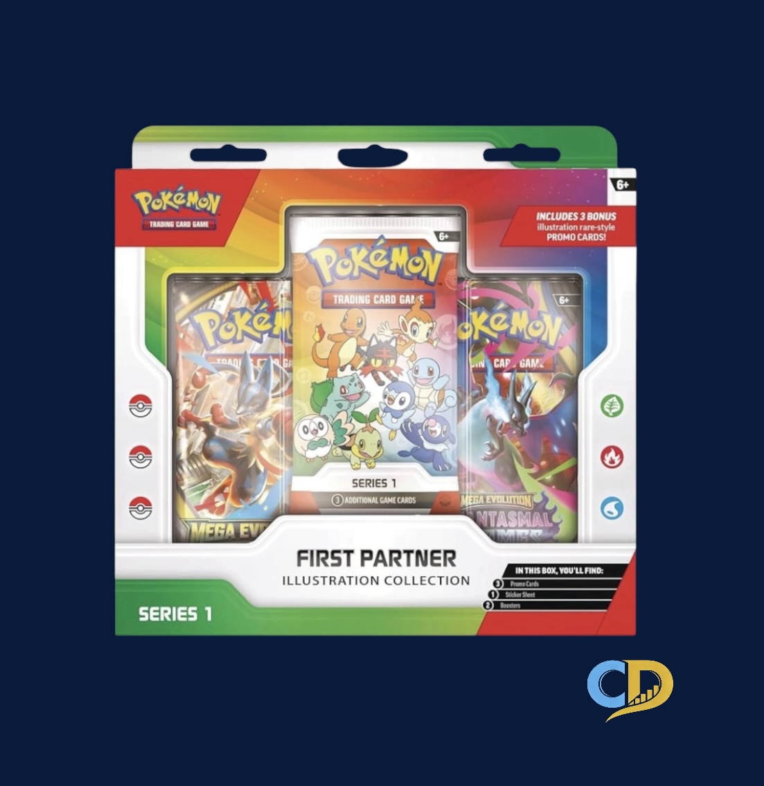 Pokemon TCG | First Partner Illustration Collection Series 1