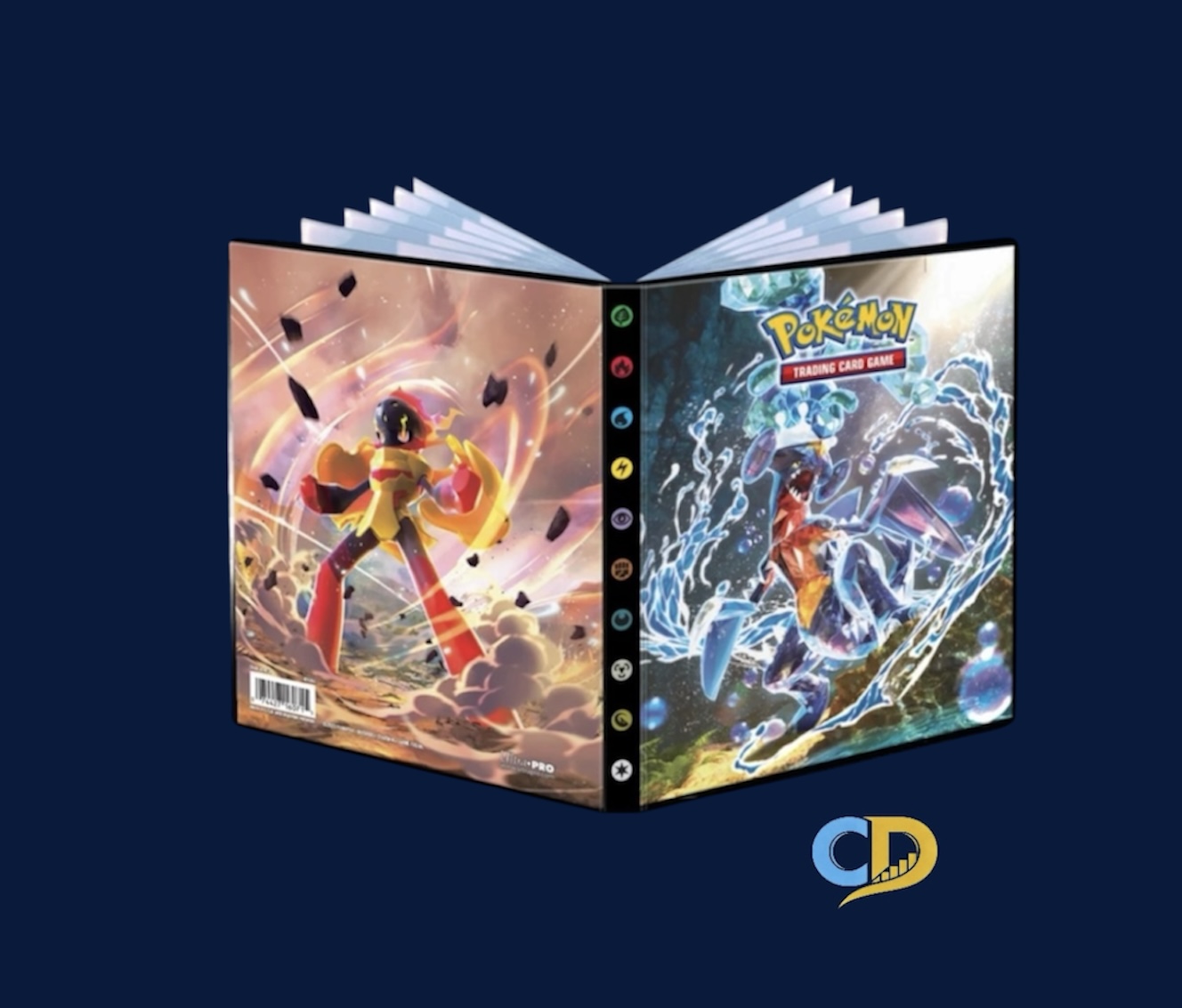 Ultra pro | Scarlet and Violet- Paradox Rift | 4-Pocket Portfolio Binder