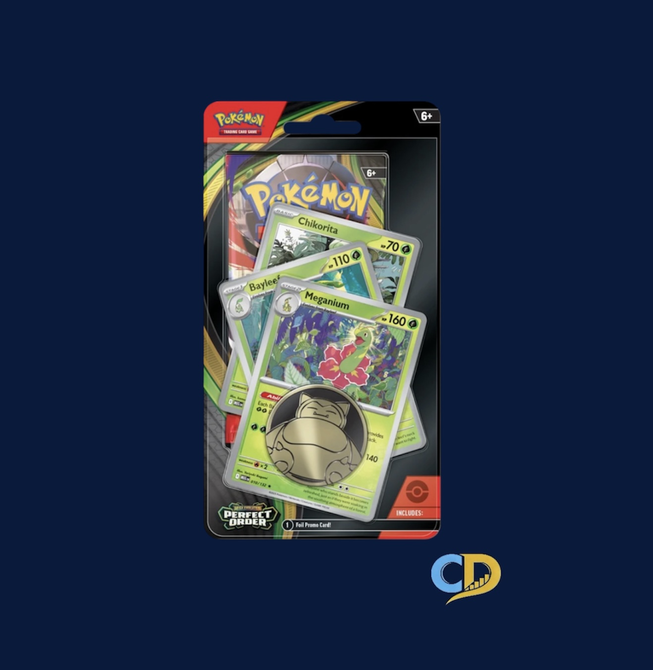 Pokemon TCG  | Mega Evolution- Perfect Order | Premium Blister Random Promo