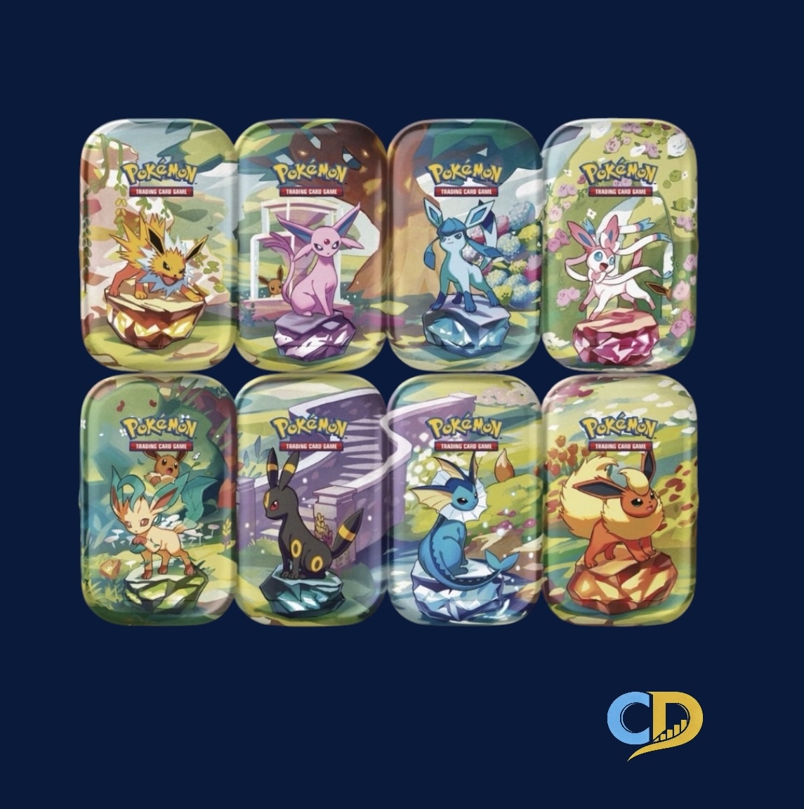 Pokemon TCG | Scarlet and Violet-Prismatic Evolutions | Mini Tin Random