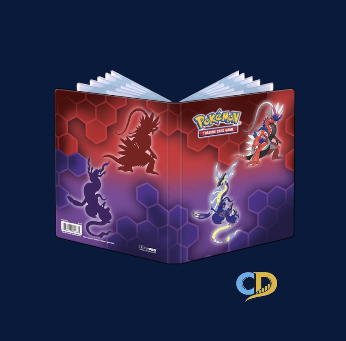 Ultra pro | Miraidon and Koraidon | 4-Pocket Portfolio Binder