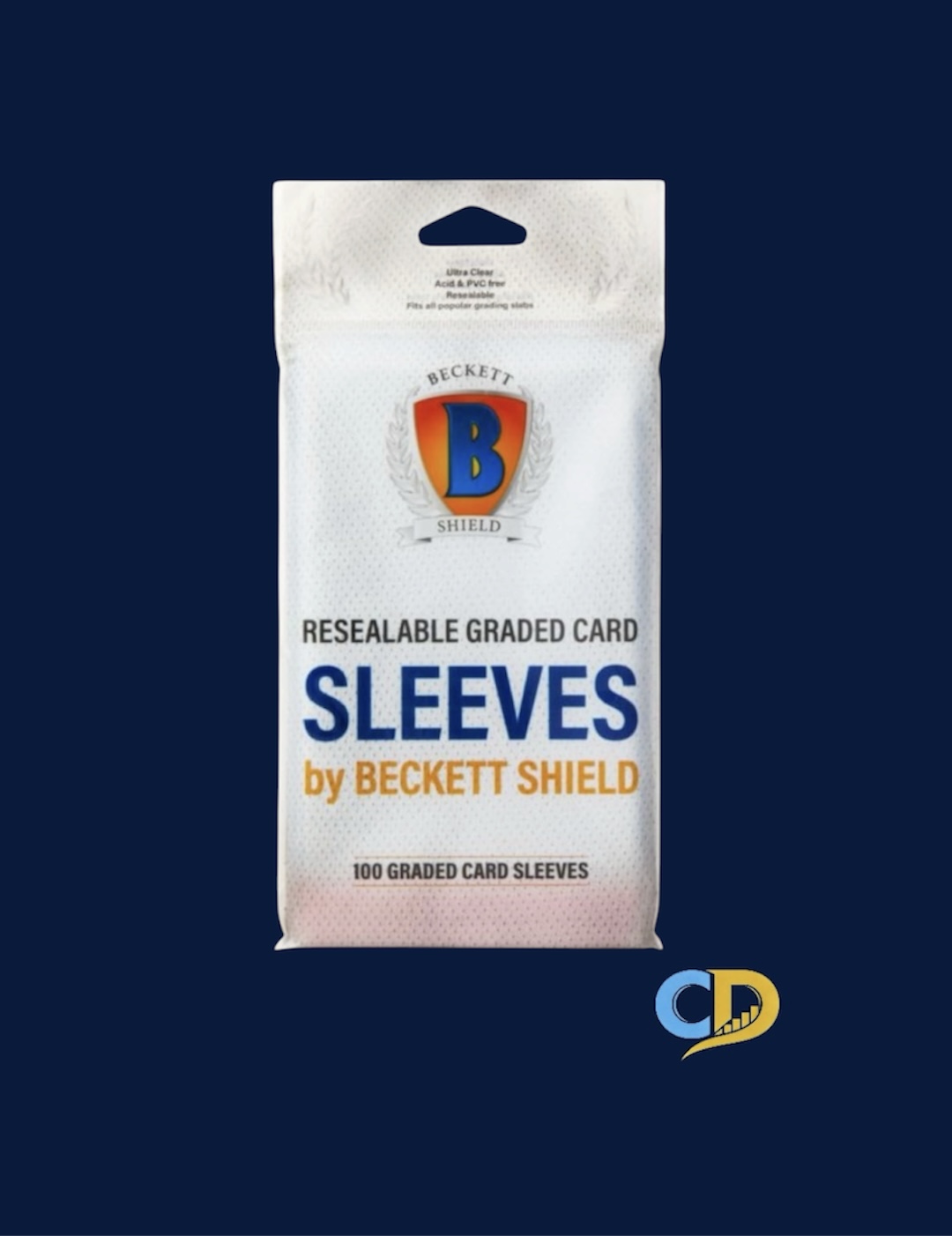 Ultra Pro | Beckett Shield | Clear Soft Card Sleeves (100 Pack)